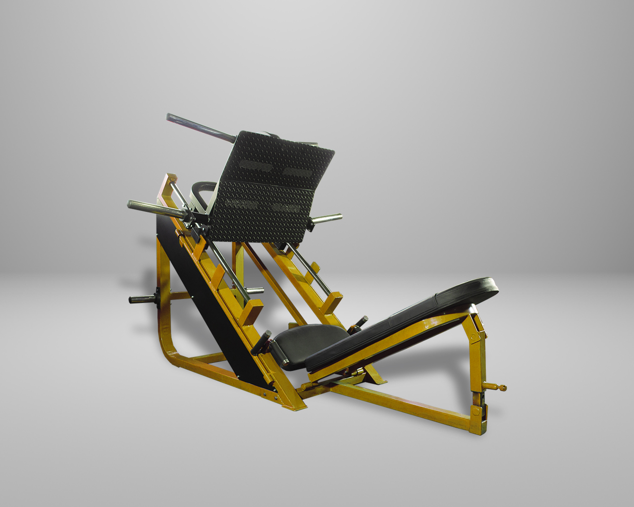 Prensa 45° con tolvas